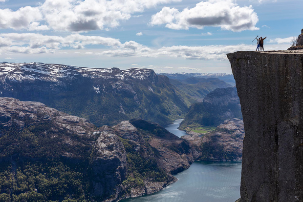 Stavanger: Preikestolen Klassisk vandring och sidoled