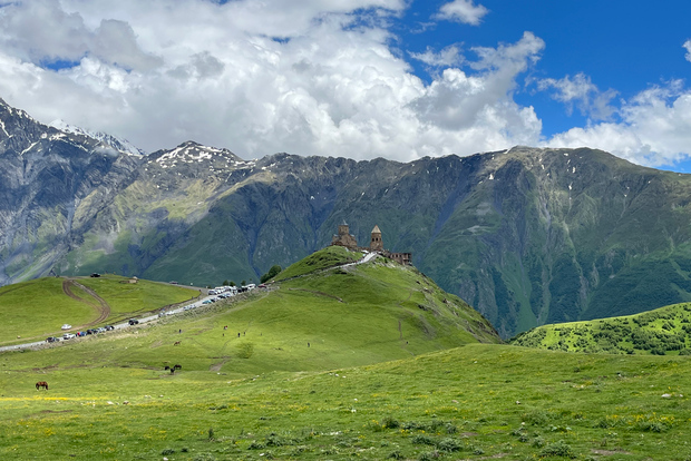 De Tbilisi: viagem de um dia a Kazbegi