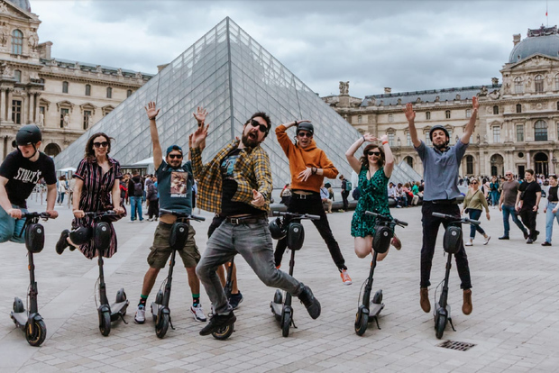 Tour guidato di Parigi in monopattino elettrico