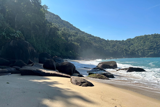 Ubatuba - Spiaggia Brava di Itamambuca