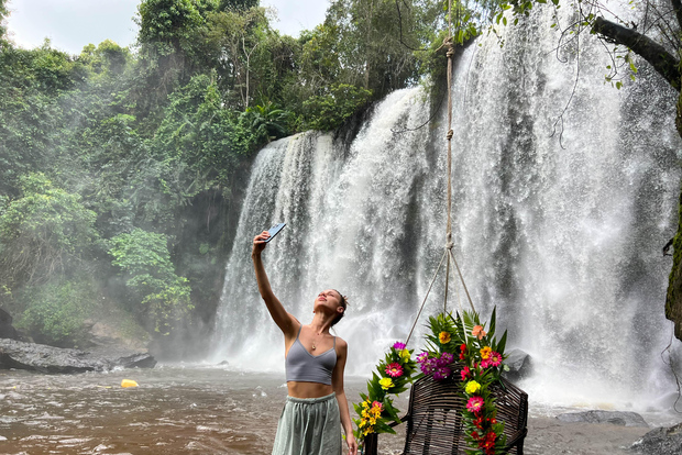 Tour del monte Kulen con il villaggio galleggiante di Kampong Phluk