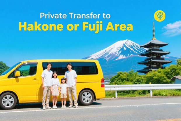 Aeroporto di Narita (NRT): trasferimento privato da/per Fuji o Hakone