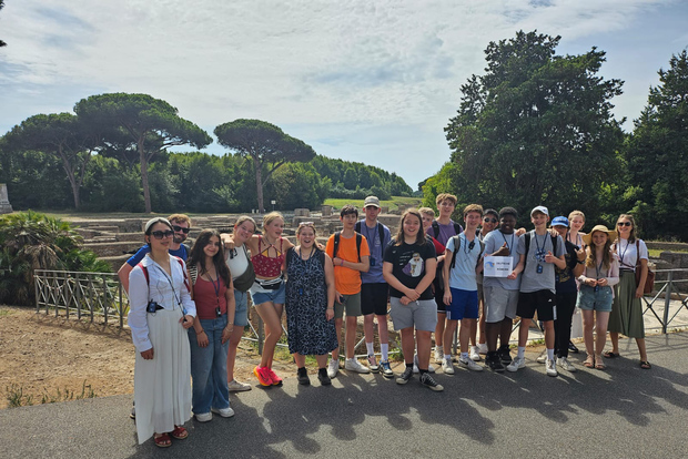Roma: Tour guidato di Ostia Antica in tedesco con biglietti
