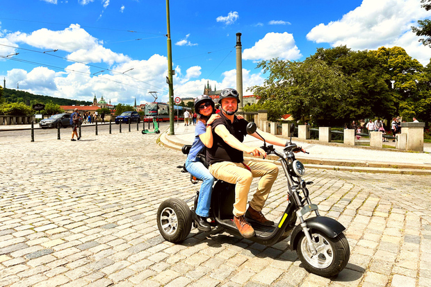 The Best ❤️ Trike Prague city tour live guided in English
