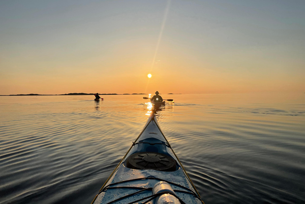 Lofoten: tour pomeridiano in kayak con guida