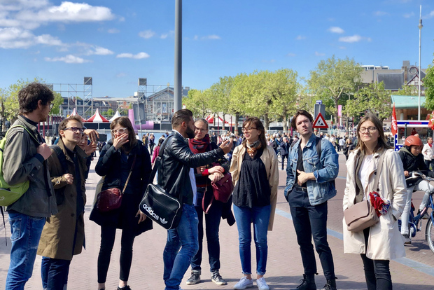 Tour guiado a pie por el centro de Ámsterdam 12 personas máximo