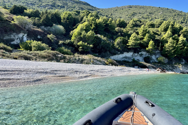 Vlorë: Sazan Island, Haxhi Ali Cave och Karaburun båttur