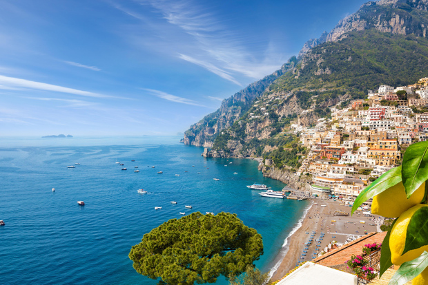 From Rome: Pompeii, Amalfi Coast and Positano Day Trip
