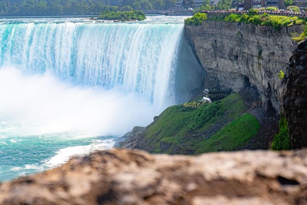 Niagara Falls, Canada: First Boat Cruise & Behind Falls Tour