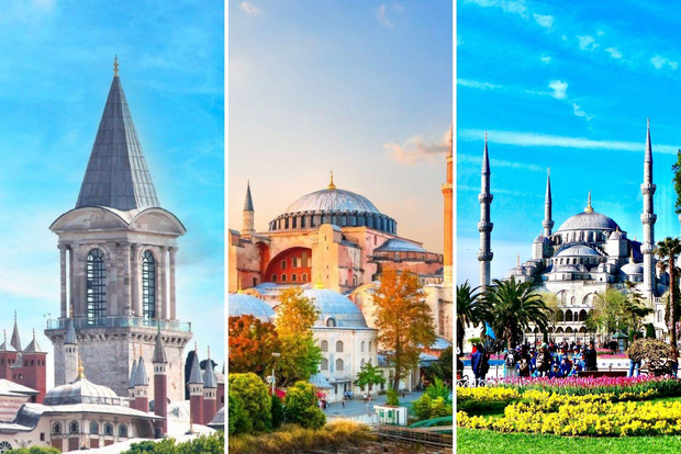 Istanbul Combo: Topkapipalatset & Hagia Sofia-museet