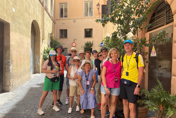 Roma: CityCenter Hidden Highlights Tour guidato a piedi tedesco