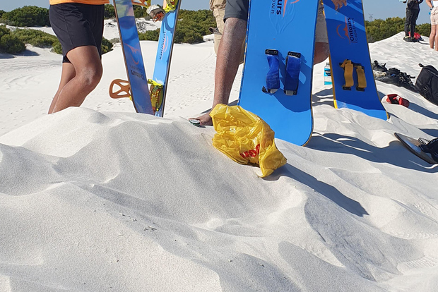 SANDBOARDING A CITTÀ DEL CAPO IN SUDAFRICA