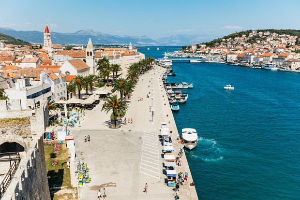 Spalato/Trogir: Tour in motoscafo della Laguna Blu e delle 3 isole