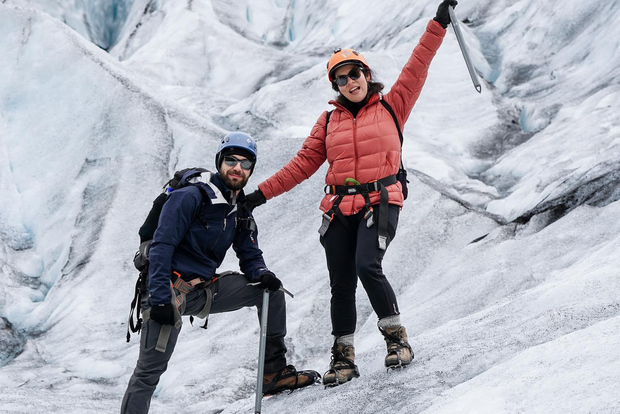 Jökulsárlón: Pacchetto escursione sul ghiacciaio, grotta di ghiaccio e servizio fotografico