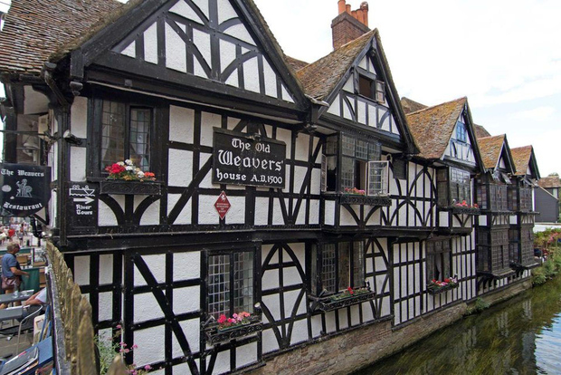 Tour privato guidato a piedi di Canterbury