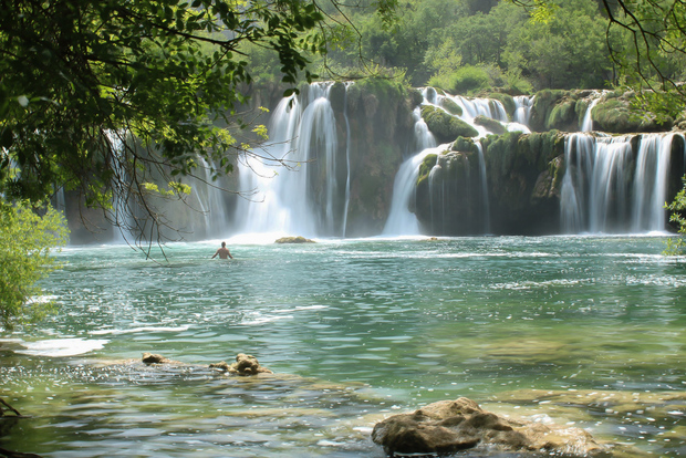 Dall'area di Spalato: Tour privato del Parco Nazionale di Krka