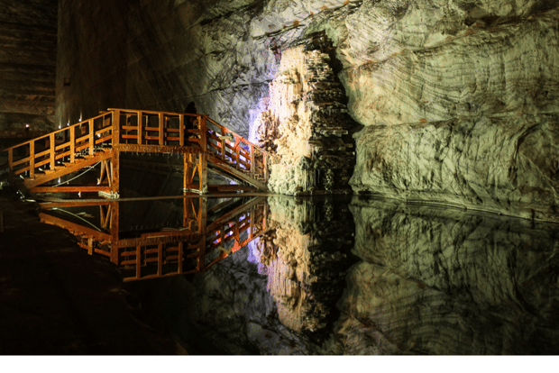 Tour in inglese alla miniera di sale di Slanic Prahova e al lago Paltinu