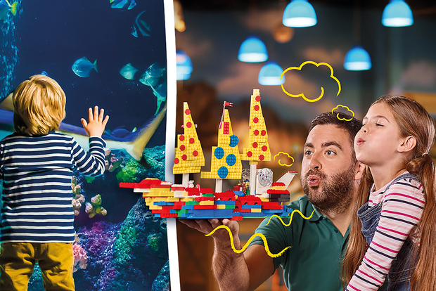 Oberhausen: LEGOLAND Discovery Centre und SEA LIFE Ticket