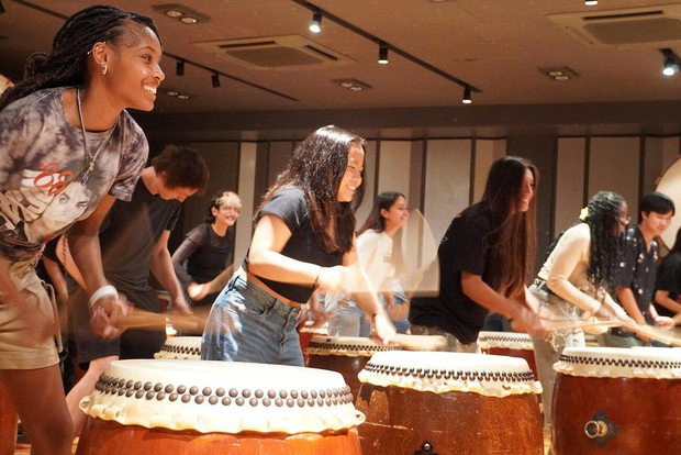 Tour privato di 6 ore a Tokyo con esperienza di percussioni wadaiko