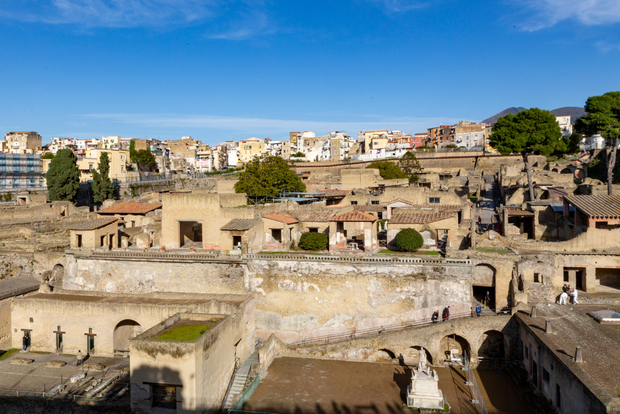 From Naples: Herculaneum Private tour with Wheelchair