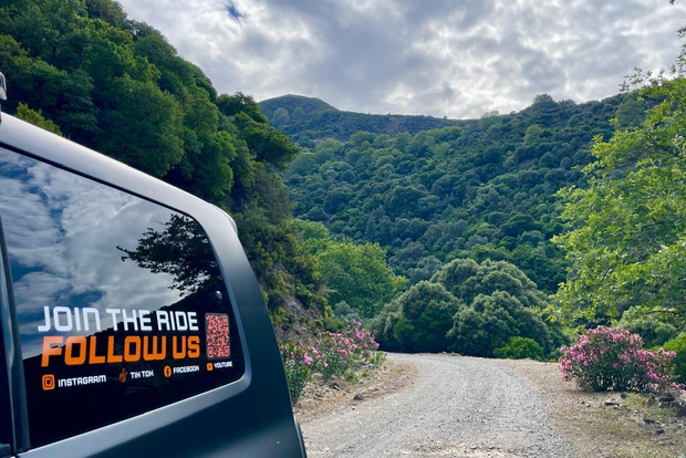 Tour privato a piedi della gola di Imbros con pranzo al villaggio di Askifou