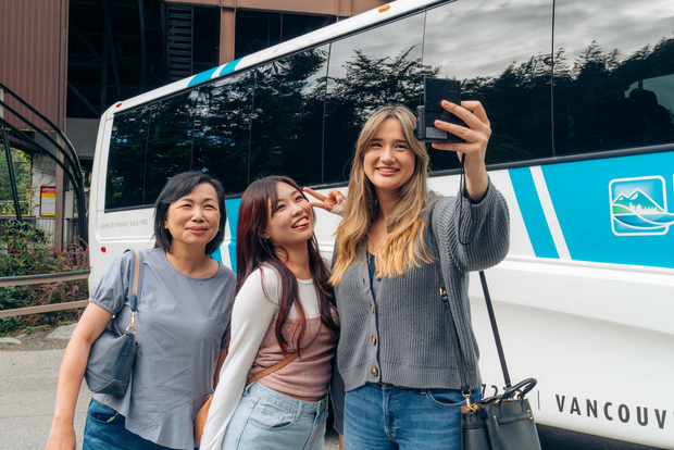 Von Vancouver aus: Capilano-Hängebrücke und Grouse Mountain