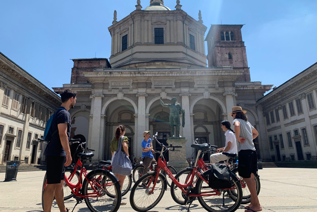 Milano: Cykeltur till stadens höjdpunkter