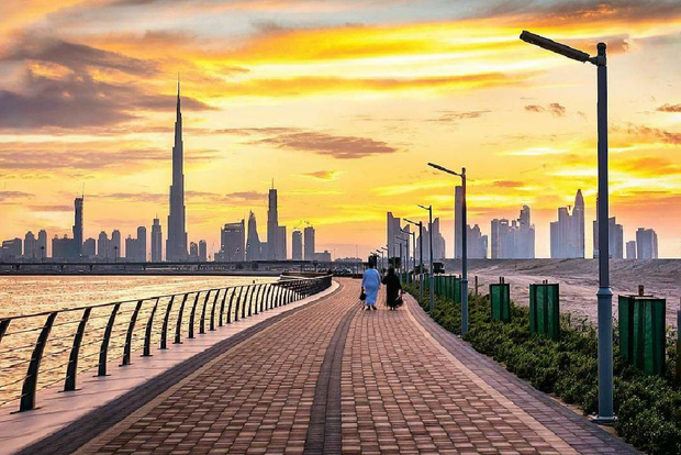 Tour privato con scalo all'aeroporto di Dubai Day&night
