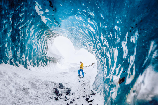 Skaftafell: Tour della grotta di ghiaccio ed escursione sul ghiacciaio