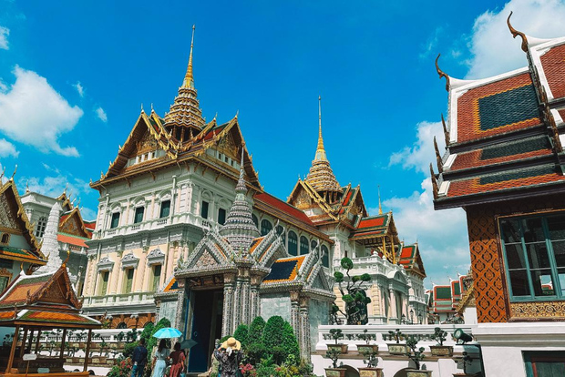 Bangkok: Tour a piedi del Grand Palace, del Wat Pho e del Wat Arun