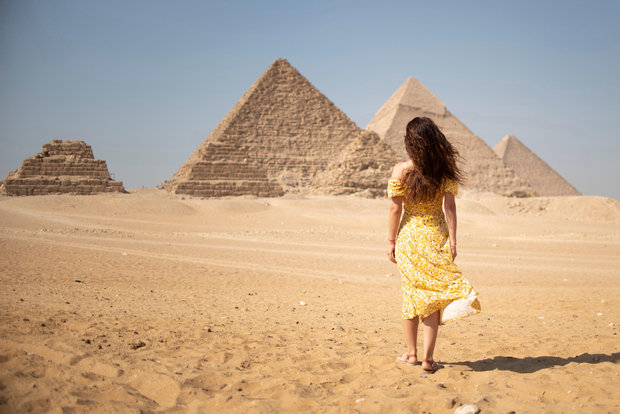 From Cairo: Half-Day Tour to Pyramids of Giza and the Sphinx