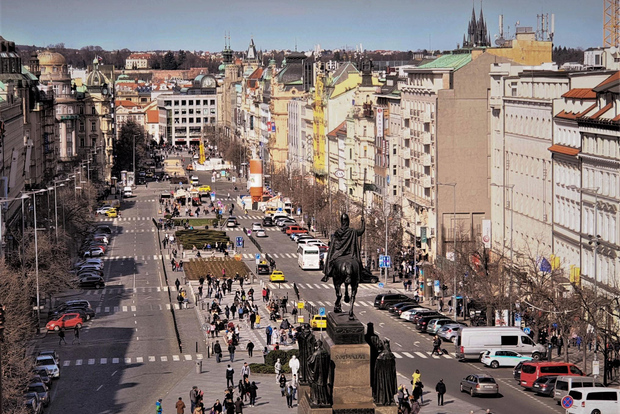 Praga: Tour della Città Vecchia e biglietto di ingresso prioritario per il Museo Nazionale