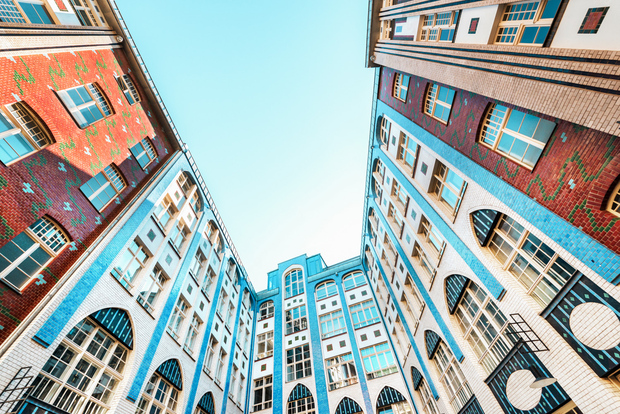 Berlino: Tour di 2 ore dei cortili di Berlino