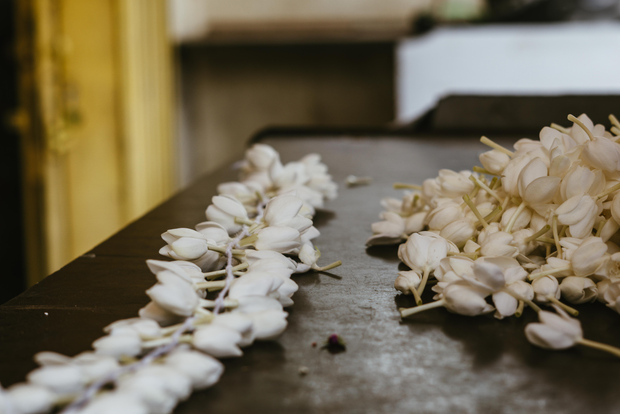 Jaffna: creazione di ghirlande e visita al tempio con guida