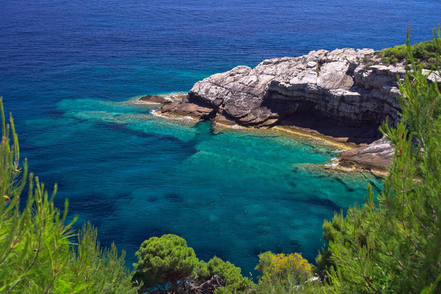 Da Dubrovnik: Crociera in motoscafo privato a Mljet&Sipanska Luka