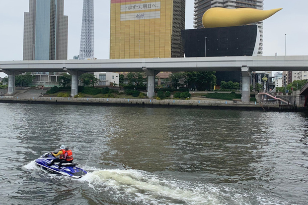 Asakusa : esplora la baia e i canali di Tokyo con le moto d'acqua