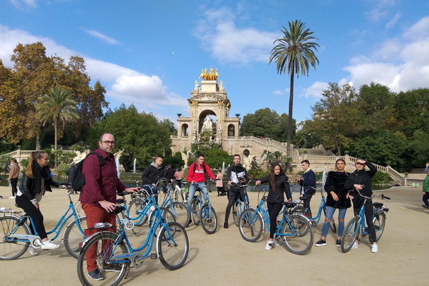 Tour in bicicletta dei punti salienti di Barcellona
