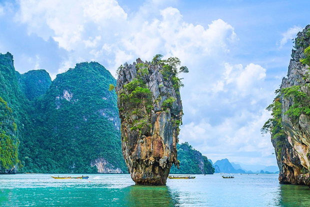 甲米:高级詹姆斯邦德岛快艇和独木舟之旅