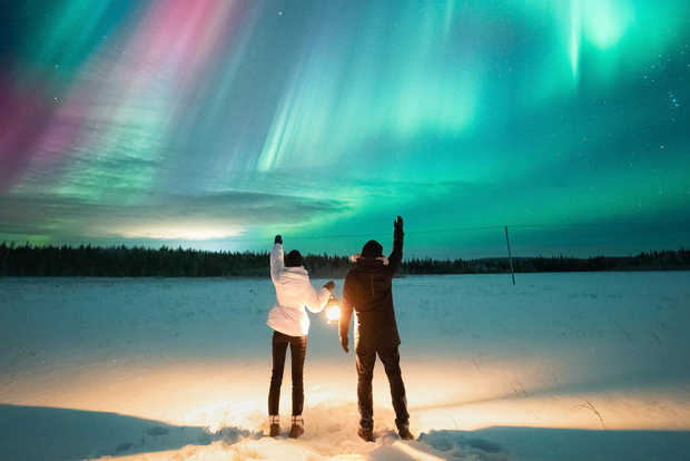 Rovaniemi: tour con aurora boreale garantita - tasso di successo del 97%