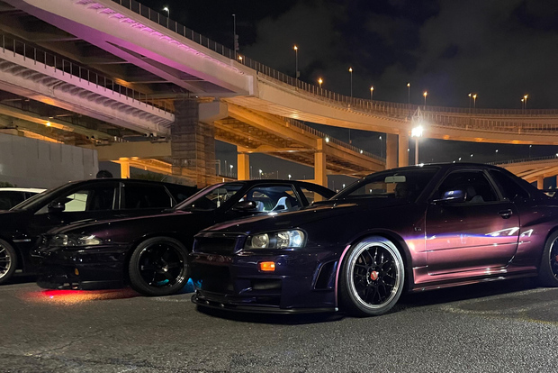 Notte JDM a Tokyo: C63s AMG Edition 1 da 600 CV (privato)