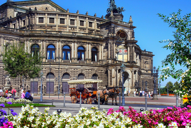 Dresda: tour a piedi guidato della città e del Semperoper