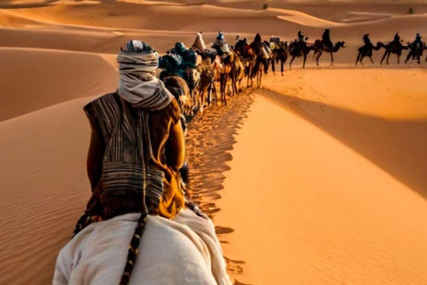 From Fes: 2-Day Merzouga Desert Trip w/Luxury Tent & Dinner