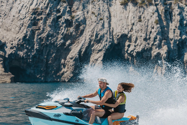 Алькудия: экскурсия на гидроцикле на остров Маяк с фотографиями