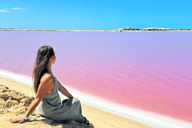 Cancún: Río Lagartos, excursión a Las Coloradas y almuerzo