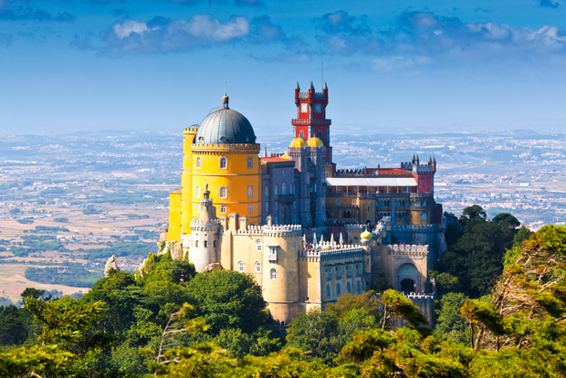 Da Lisbona: Sintra e il Palazzo di Pena: tour di un giorno intero