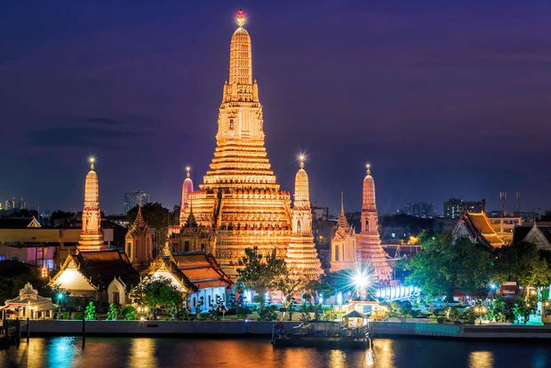 Bangkok: Tour serale con Wat Arun, Wat Pho e giro in Tuk Tuk
