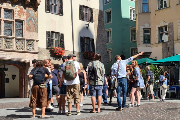 Innsbruck - "Tour di benvenuto" di Per Pedes. Tour guidato della città.