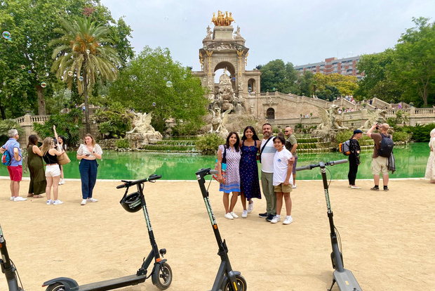 Barcelone : visite de la plage en E-bike ou E-Scooter