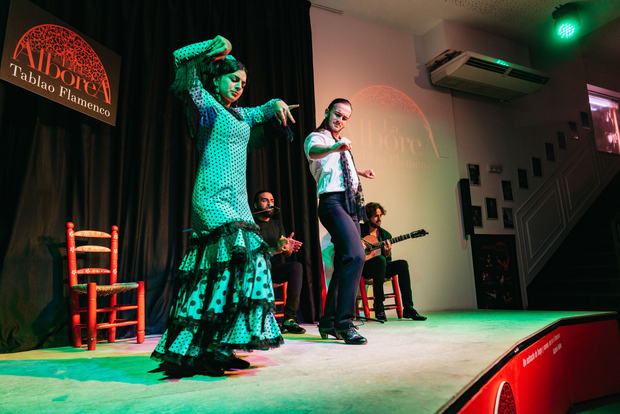Granada: espectáculo de flamenco en La Alboreá