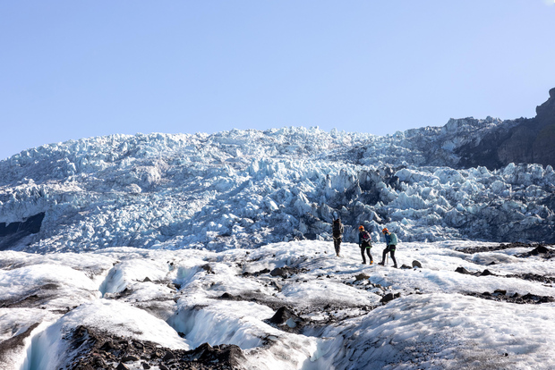 Skaftafell: escursione di mezza giornata al ghiacciaio del Parco Nazionale Vatnajökull